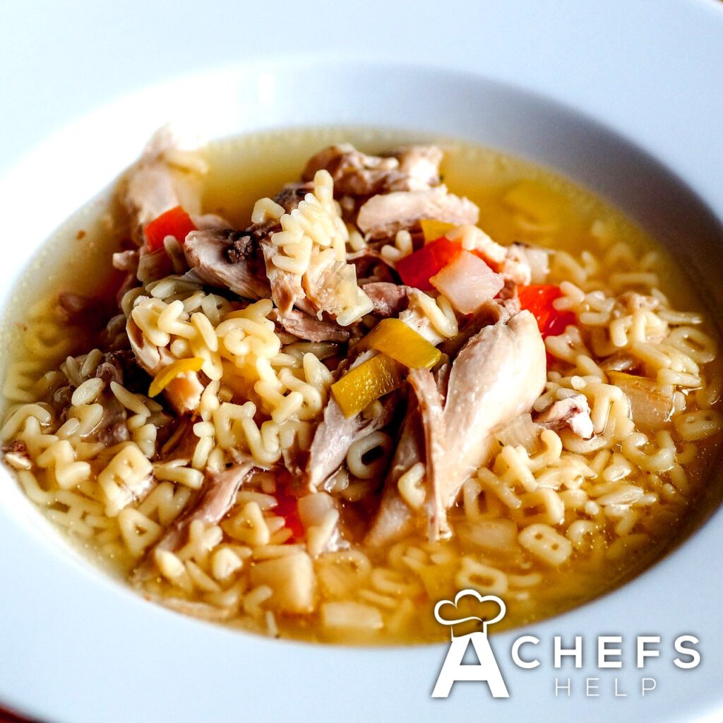 chicken giblet soup