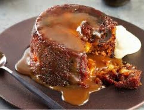 Apple Date Pudding