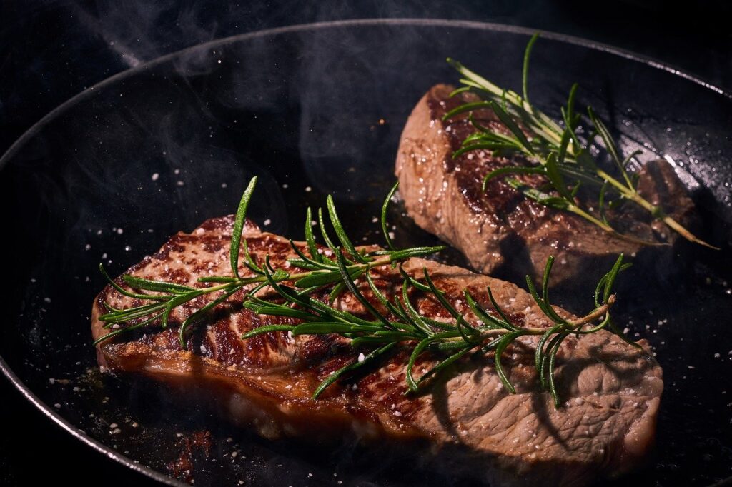 rosemary steak